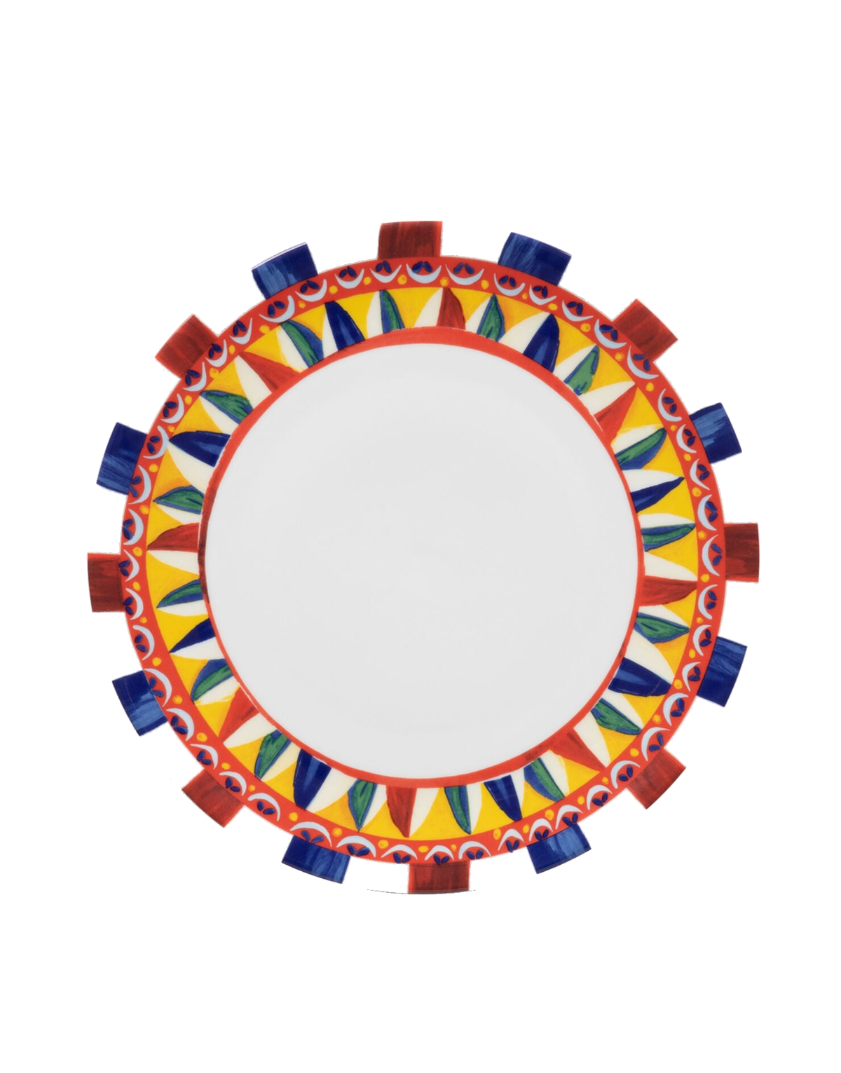 Dolce&Gabbana Casa Carretto Siciliano Porcelain Charger Plate - 31 cm