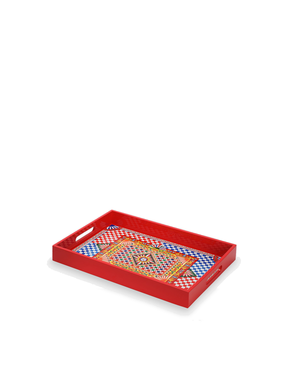 Dolce&Gabbana Casa Carretto Siciliano Rectangular Tray - 46 x 30 x 5.5 cm