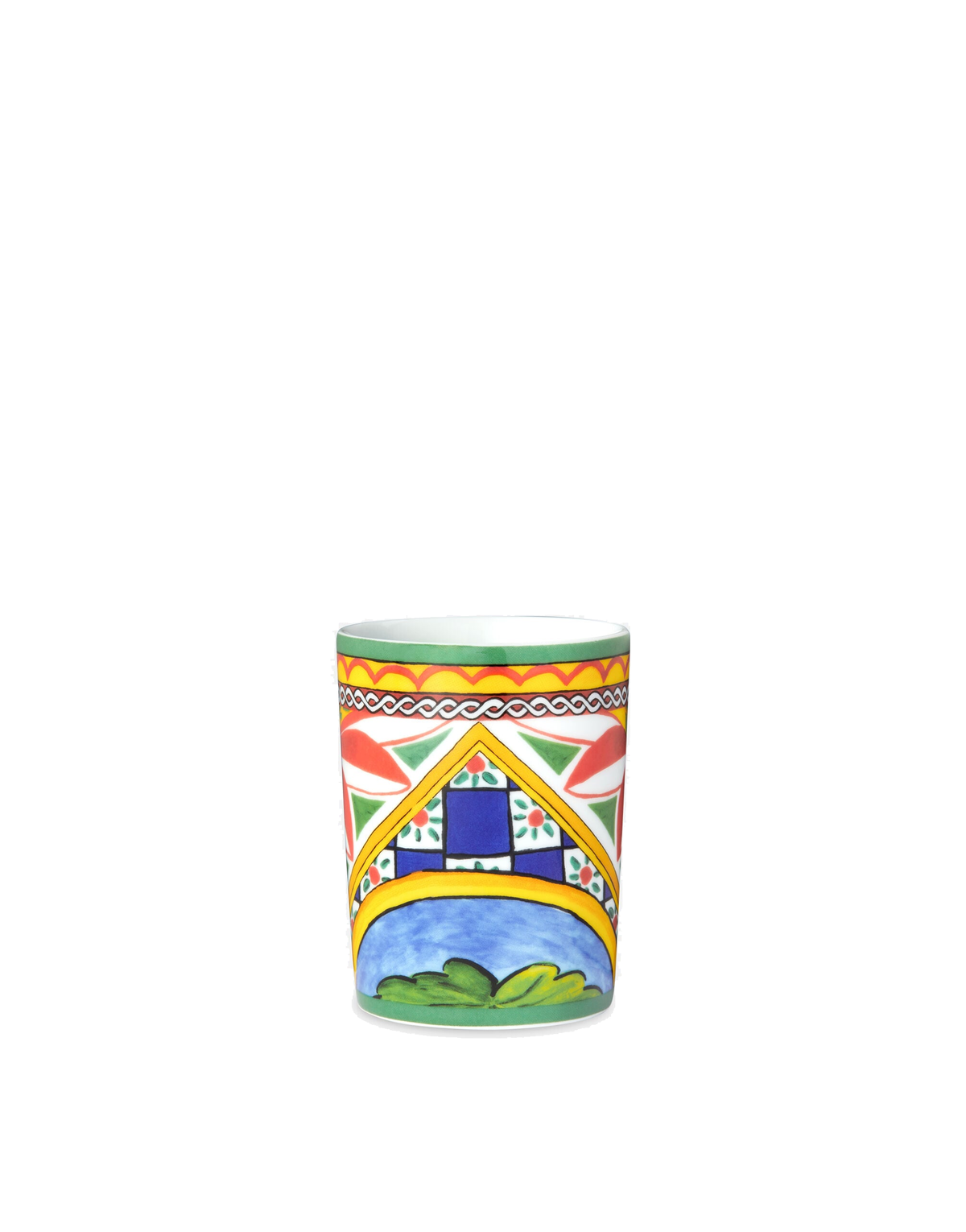 Dolce&Gabbana Casa Carretto Siciliano Porcelain Pencil Holder