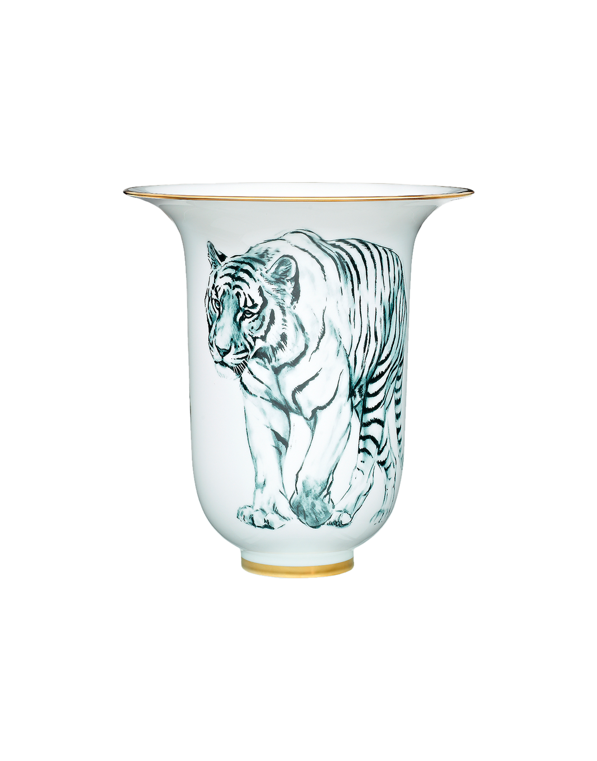 Hermès Carnets d'Equateur Large Vase — 27 cm