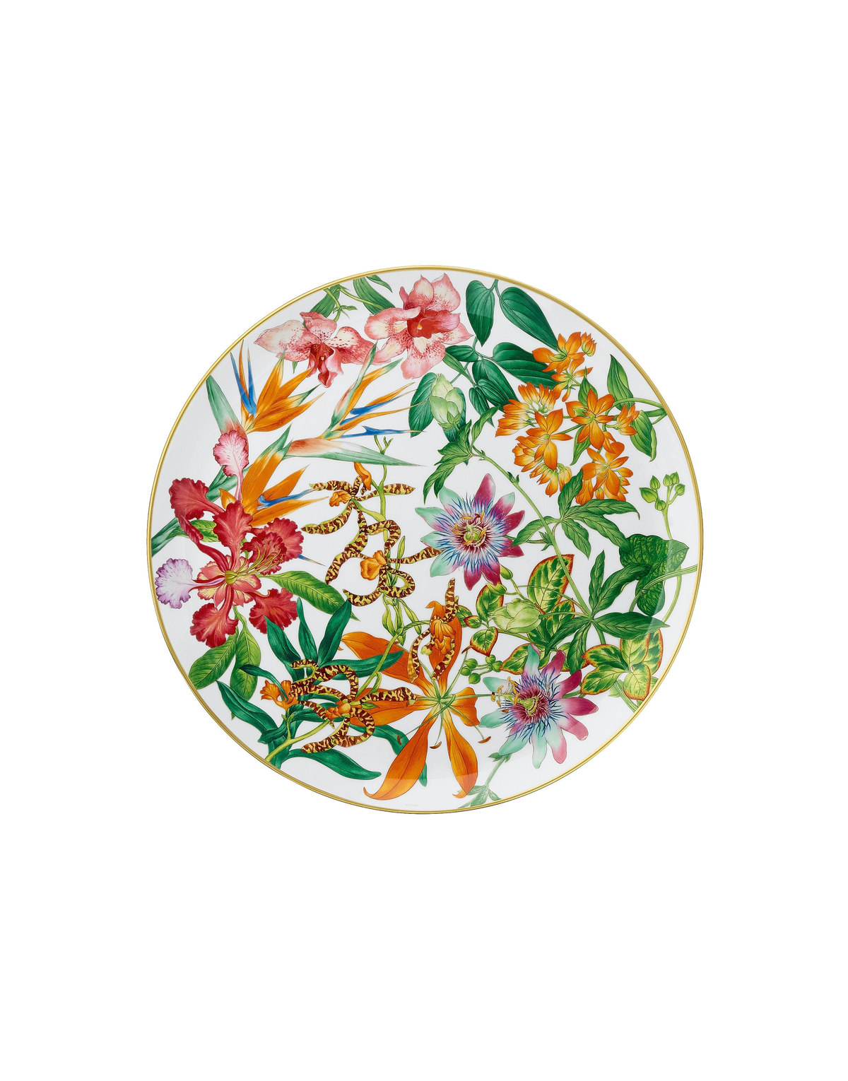 Hermès Passifolia Tart platter — 32 cm