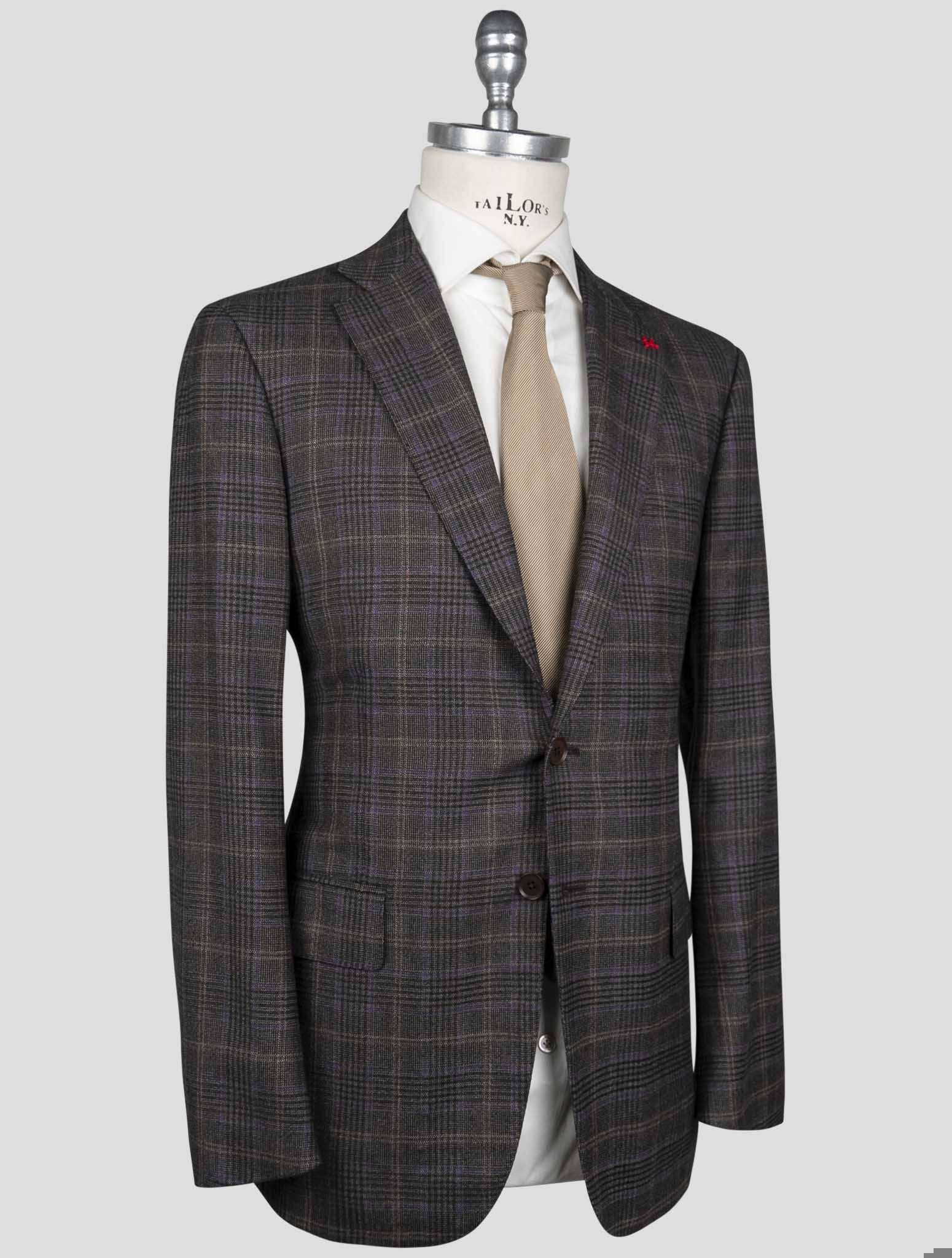 Kiton Blue Navy Pl Coat - view 3