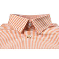 Kiton Orange White Cotton Shirt