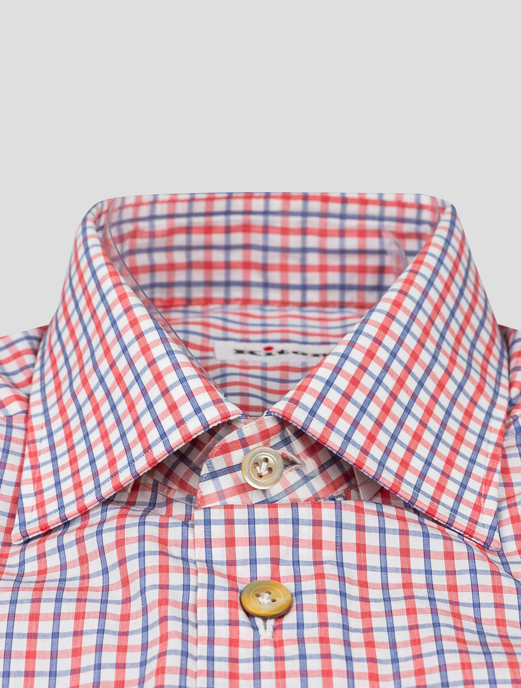 Kiton Multicolor Cotton Shirt Short Sleeve - view 2