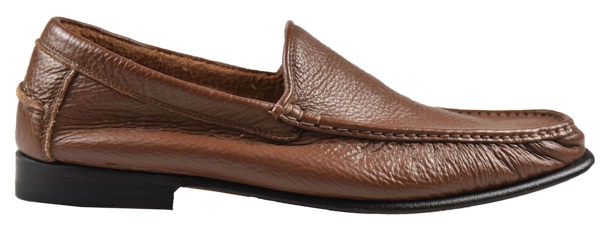 Kiton Brown Calfskin Loafers 19O131
