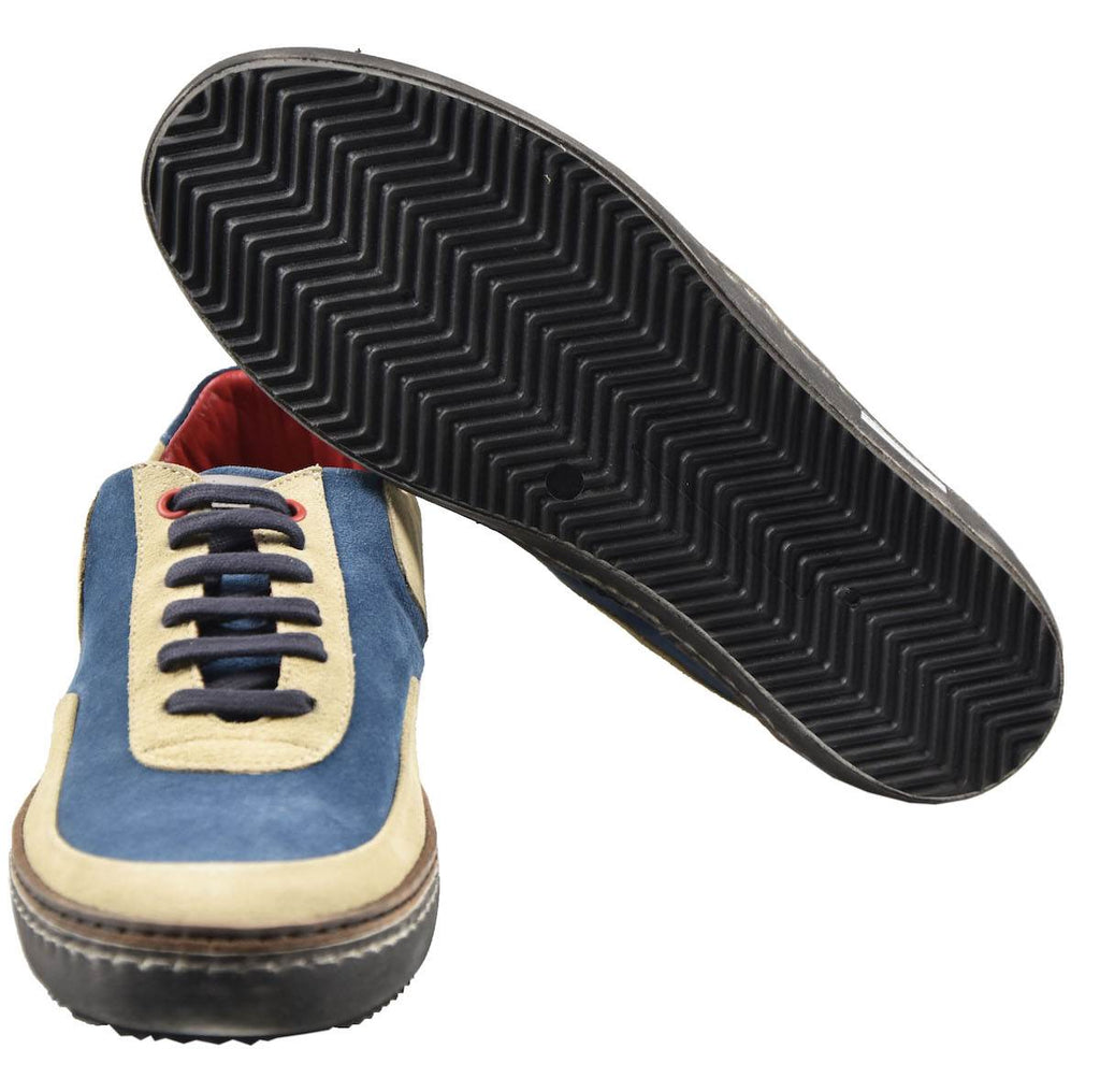Kiton Multicolor Leather Sneakers 19O137