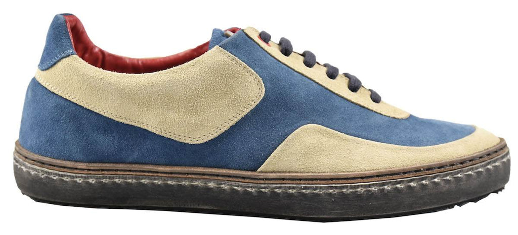 Kiton Multicolor Leather Sneakers 19O137