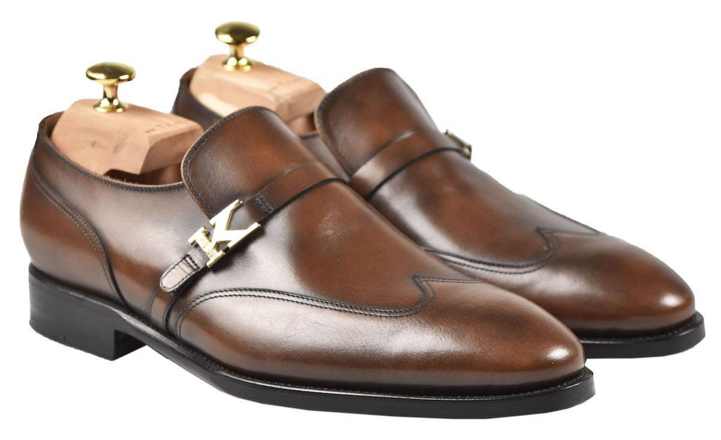 Kiton Brown Calfskin Derby Shoes 19O141 B