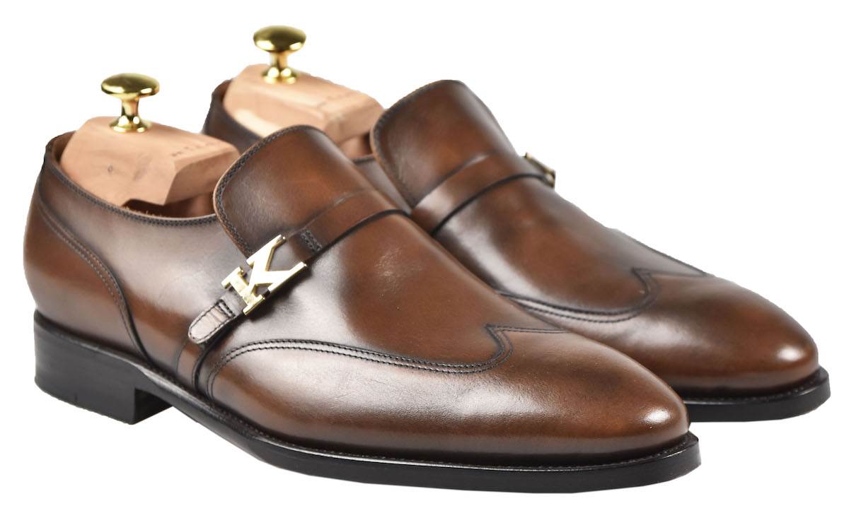 Kiton Brown Calfskin Derby Shoes 19O141 B