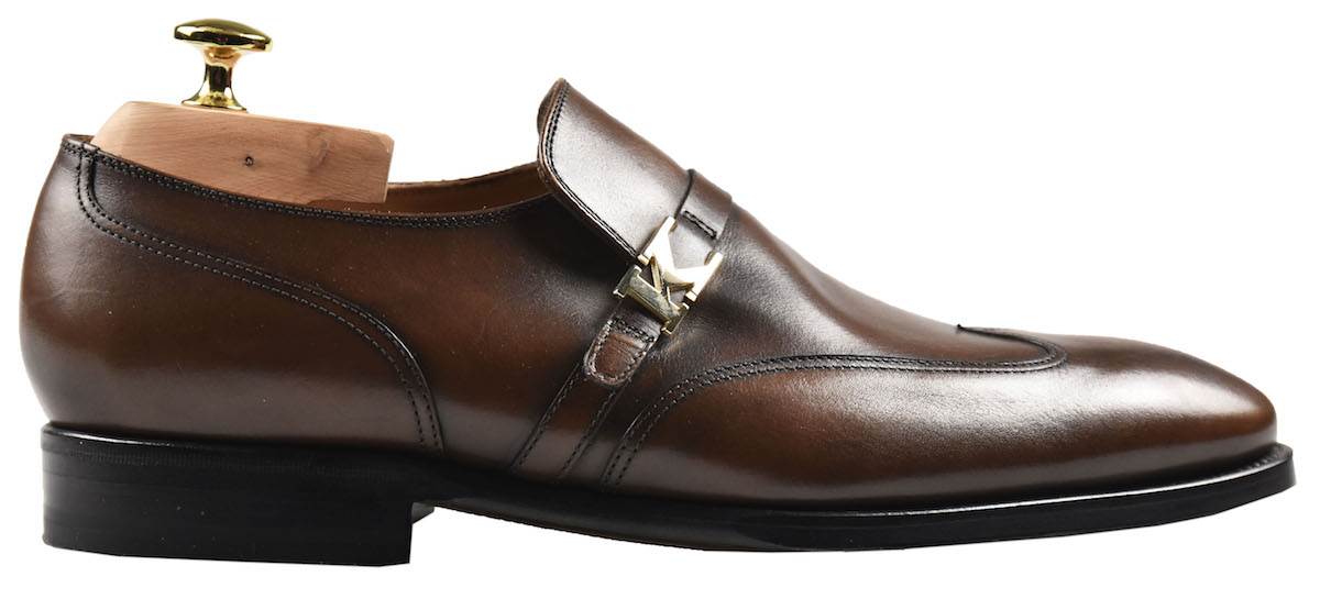 Kiton Brown Calfskin Derby Shoes 19O141 B