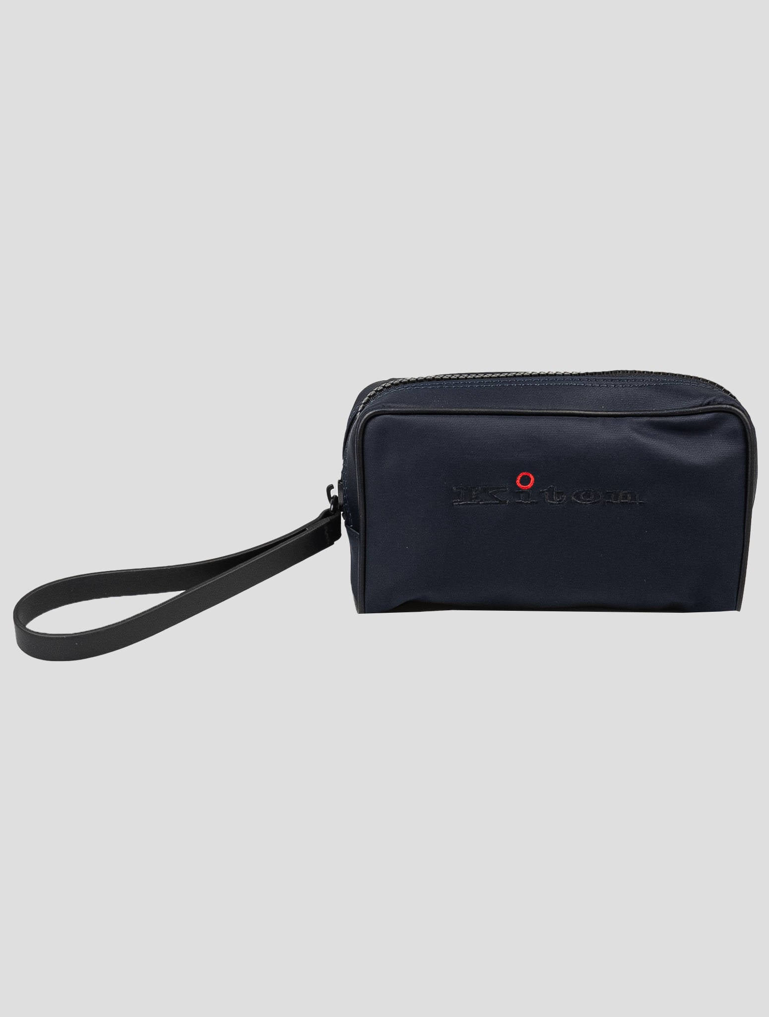 Kiton Blue Navy Paisley Pochette