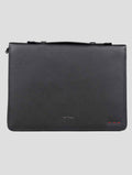 Kiton Black Leather Document Holder (031)