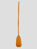 Kiton Orange Leather Keychain