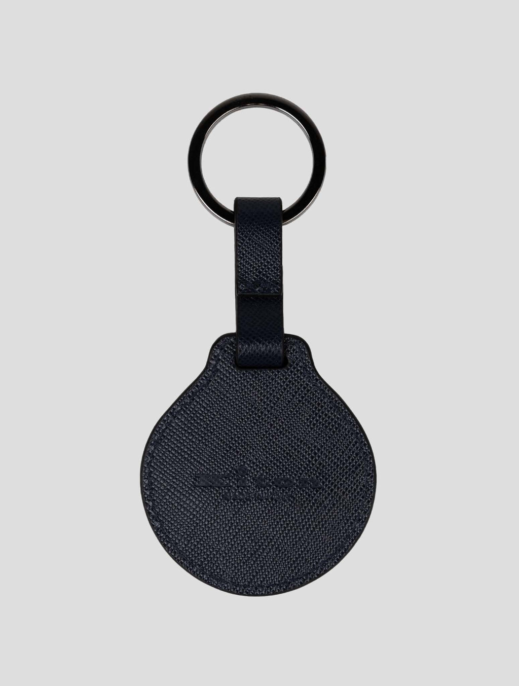 Kiton Dark Blue Leather Keychain (049) 2