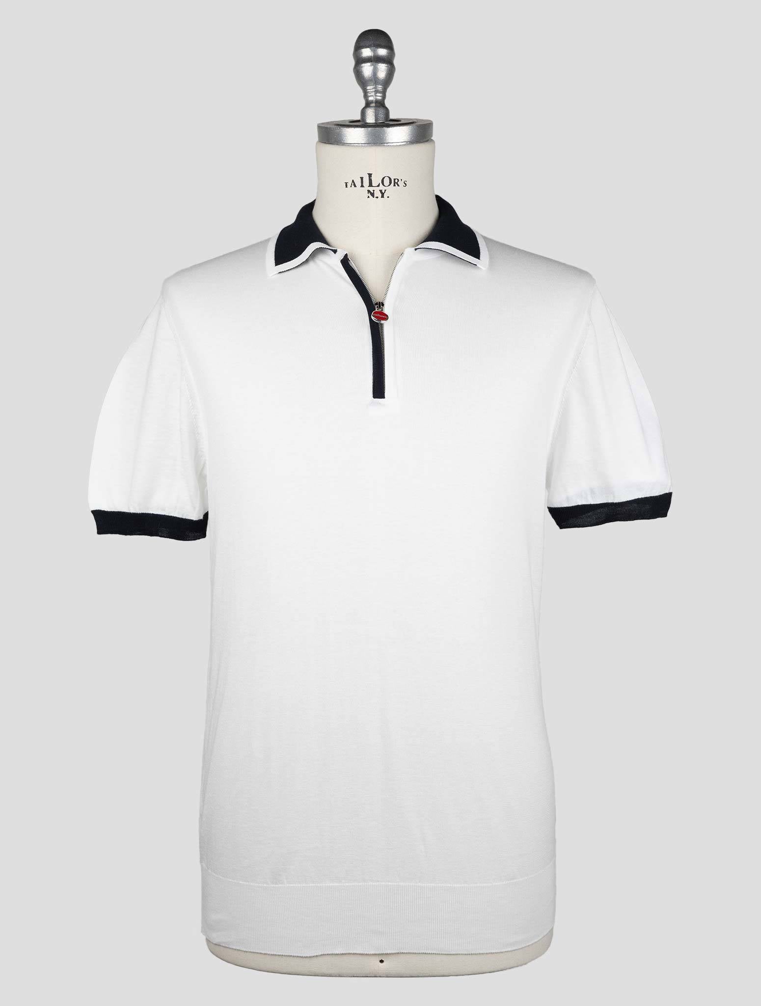 Kiton White  Cotton  Polo - view 5
