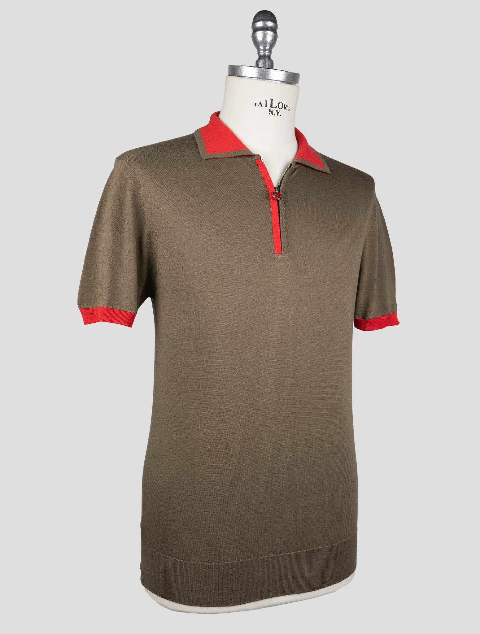Kiton Green  Cotton  Polo - view 2