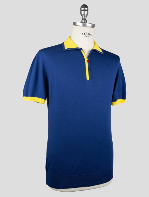 Kiton Blue  Cotton  Polo - view 2
