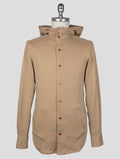 Kiton Beige Cotton Elasticated Shirt