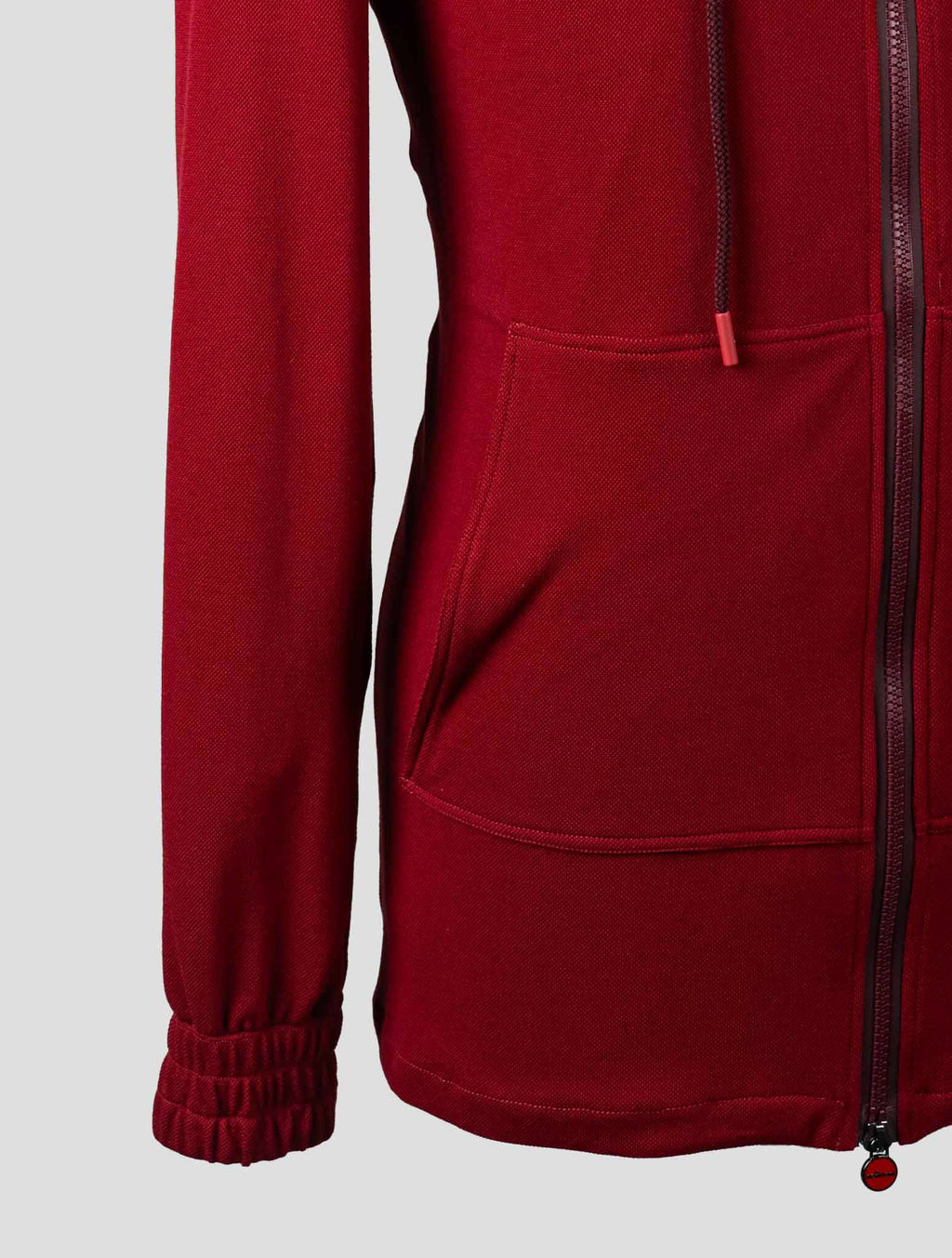 Kiton Red Cotton Tracksuit Short Pants - view 8