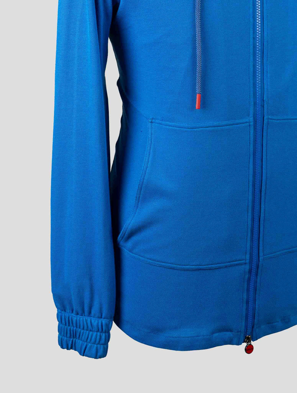 Kiton Blue Cotton Tracksuit Short Pants - view 7
