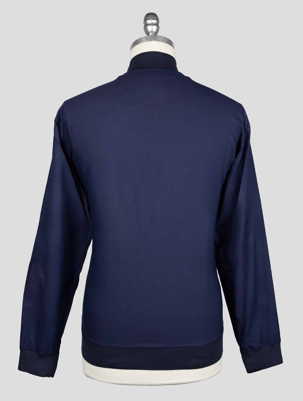 Kiton Blue Linen Coat - view 4