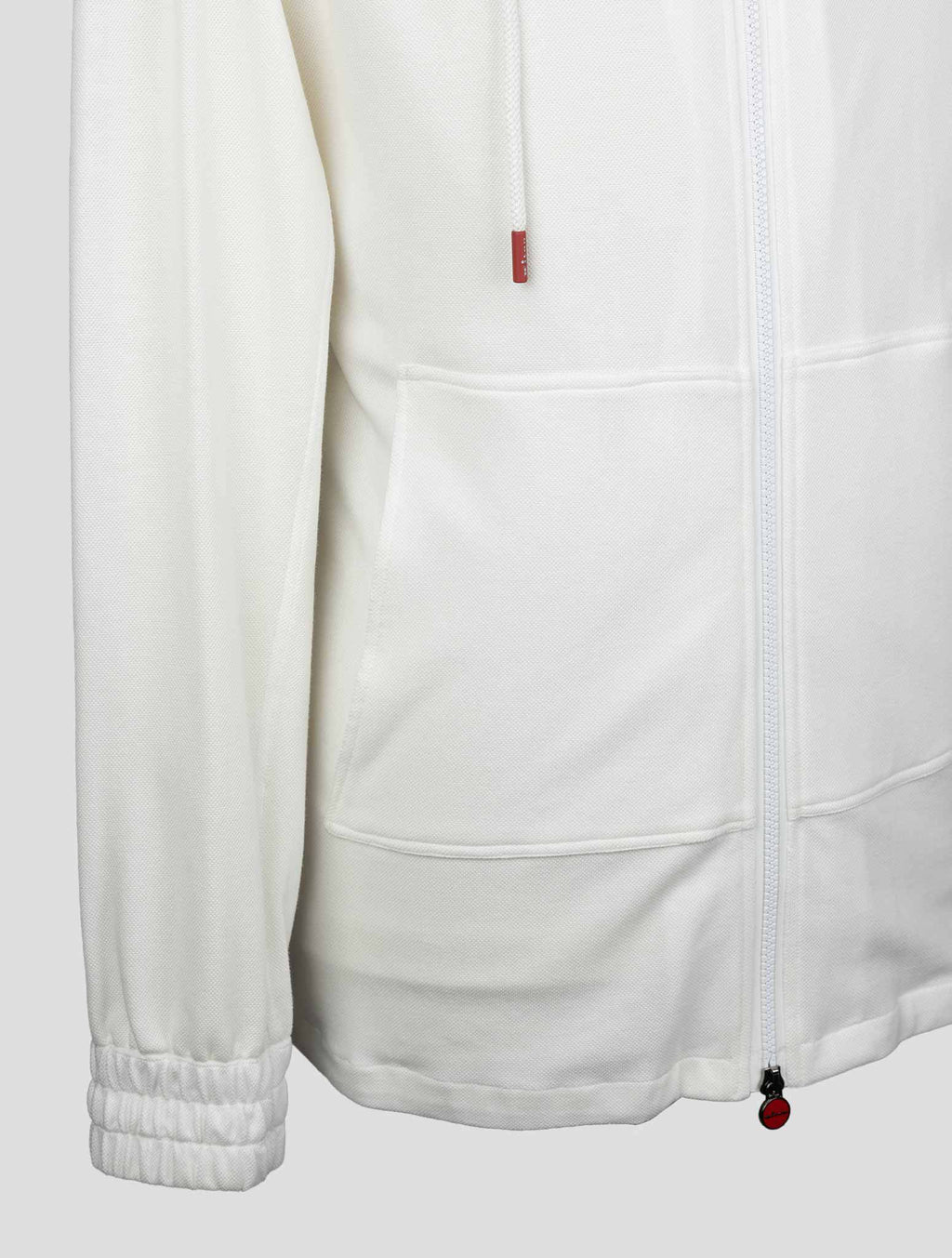 Kiton White Cotton Tracksuit Short Pants Kmz24 - view 5