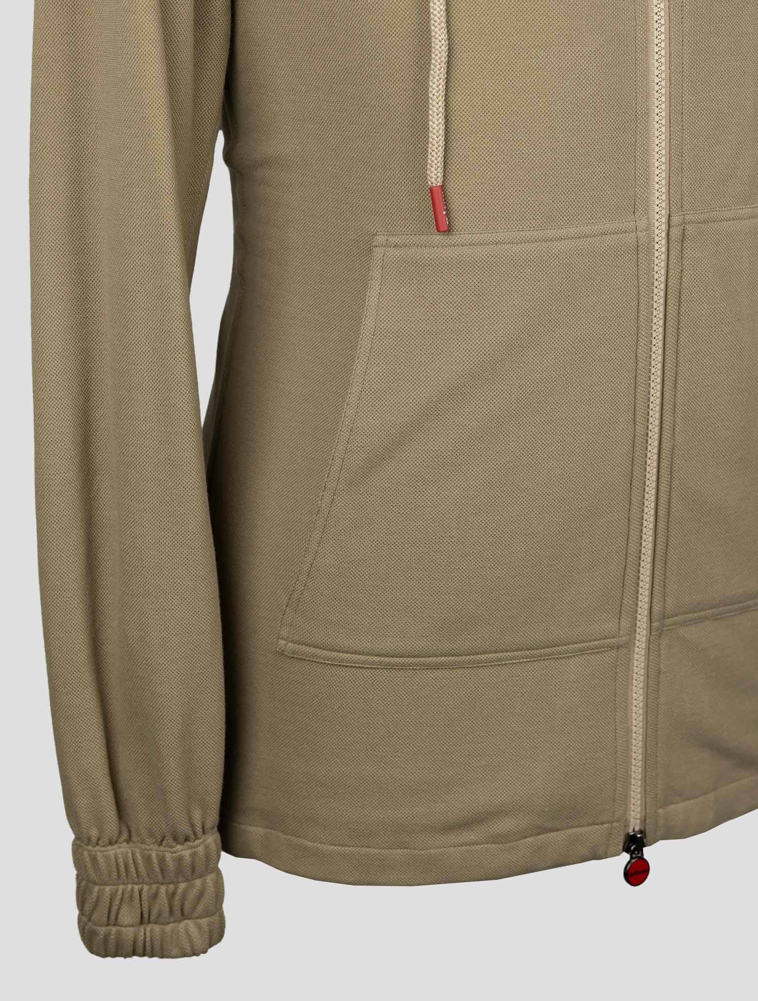 Kiton Beige Cotton Tracksuit Short Pants Kmz22 - view 11