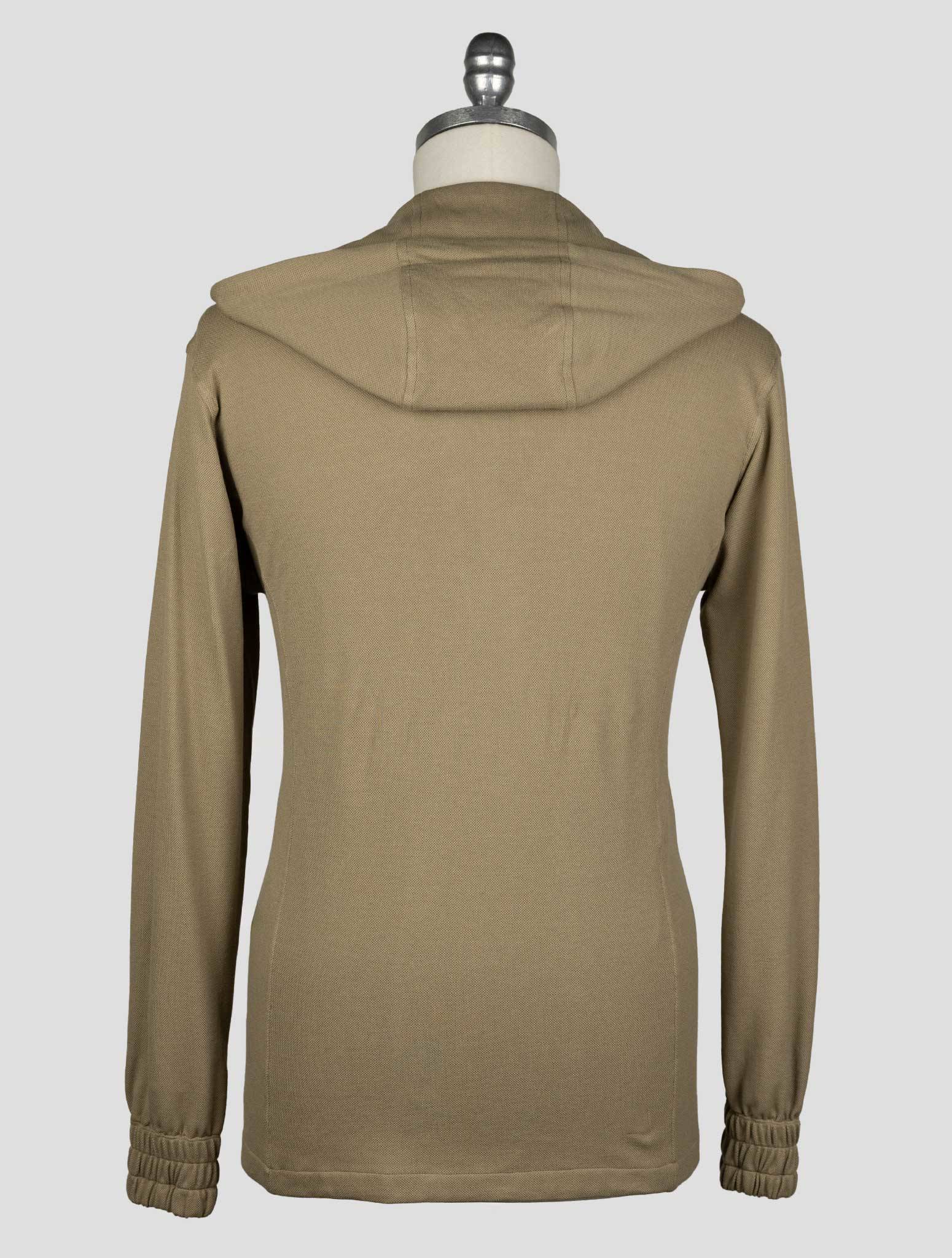 Kiton Beige Cotton Tracksuit Short Pants Kmz22 - view 5