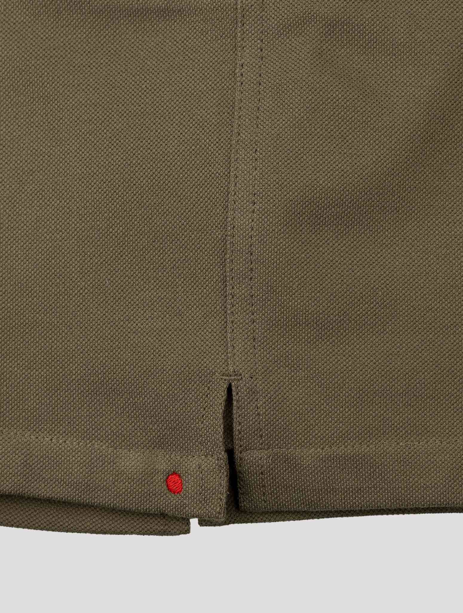 Kiton Green Cotton Tracksuit Short Pants Kmz23 - view 8