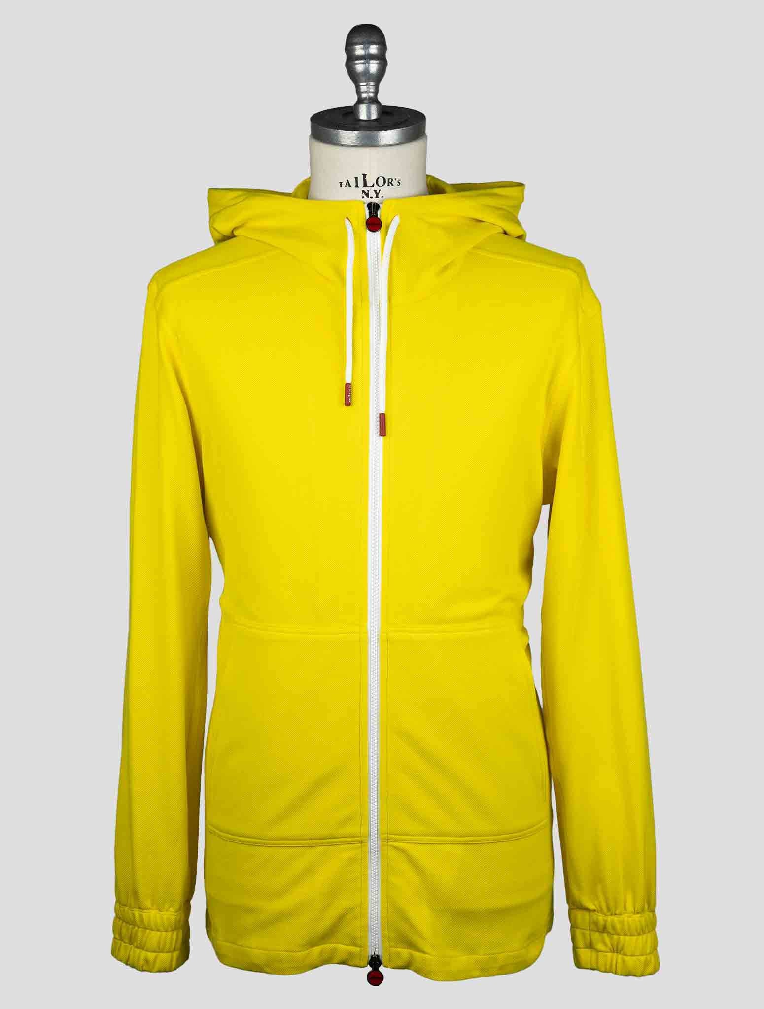 Kiton Yellow Cotton Shirt