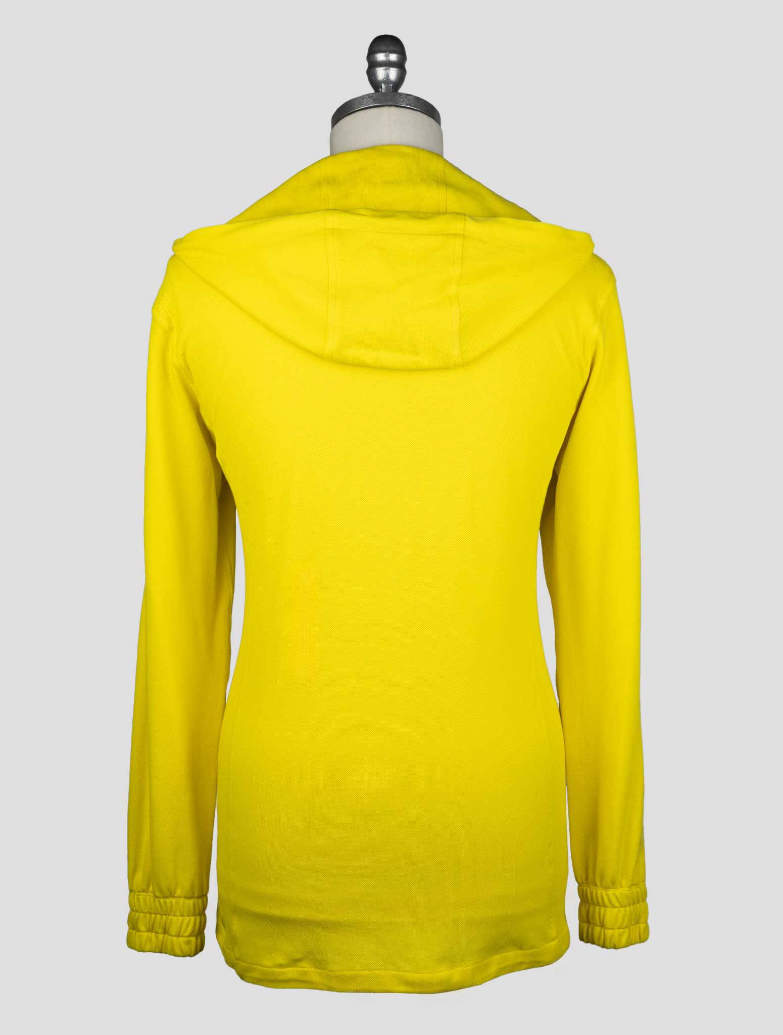 Kiton Yellow Cotton Shirt — view 3
