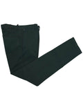Kiton Green Cotton Cashmere Elasticated Pants