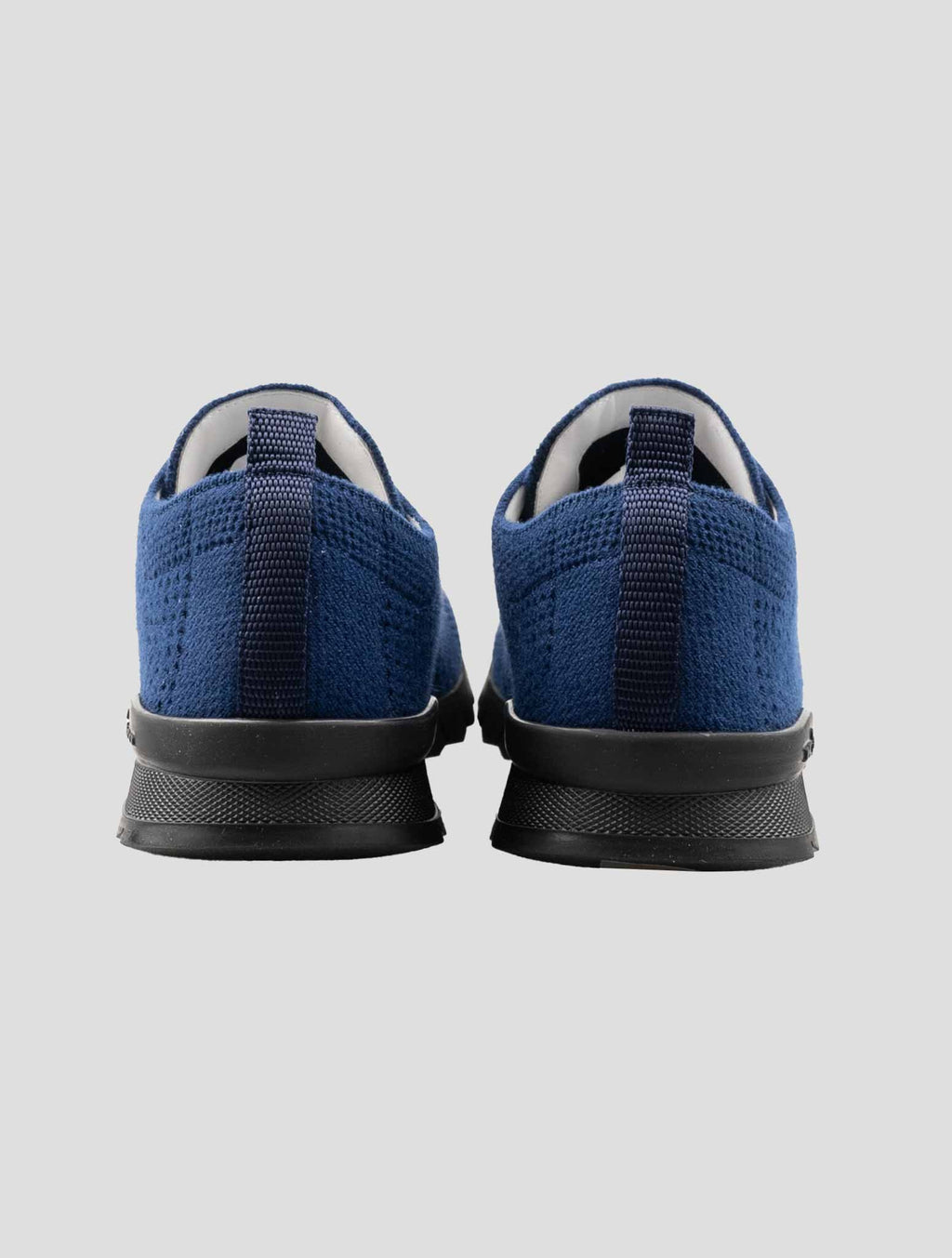 Kiton Blue Cashmere Sneakers