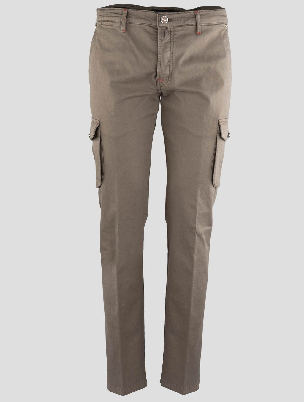 Kiton Beige Cotton Elasticated Cargo Pant