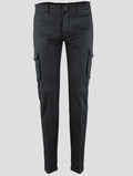 Kiton Black Lycra Ea Cargo Pant