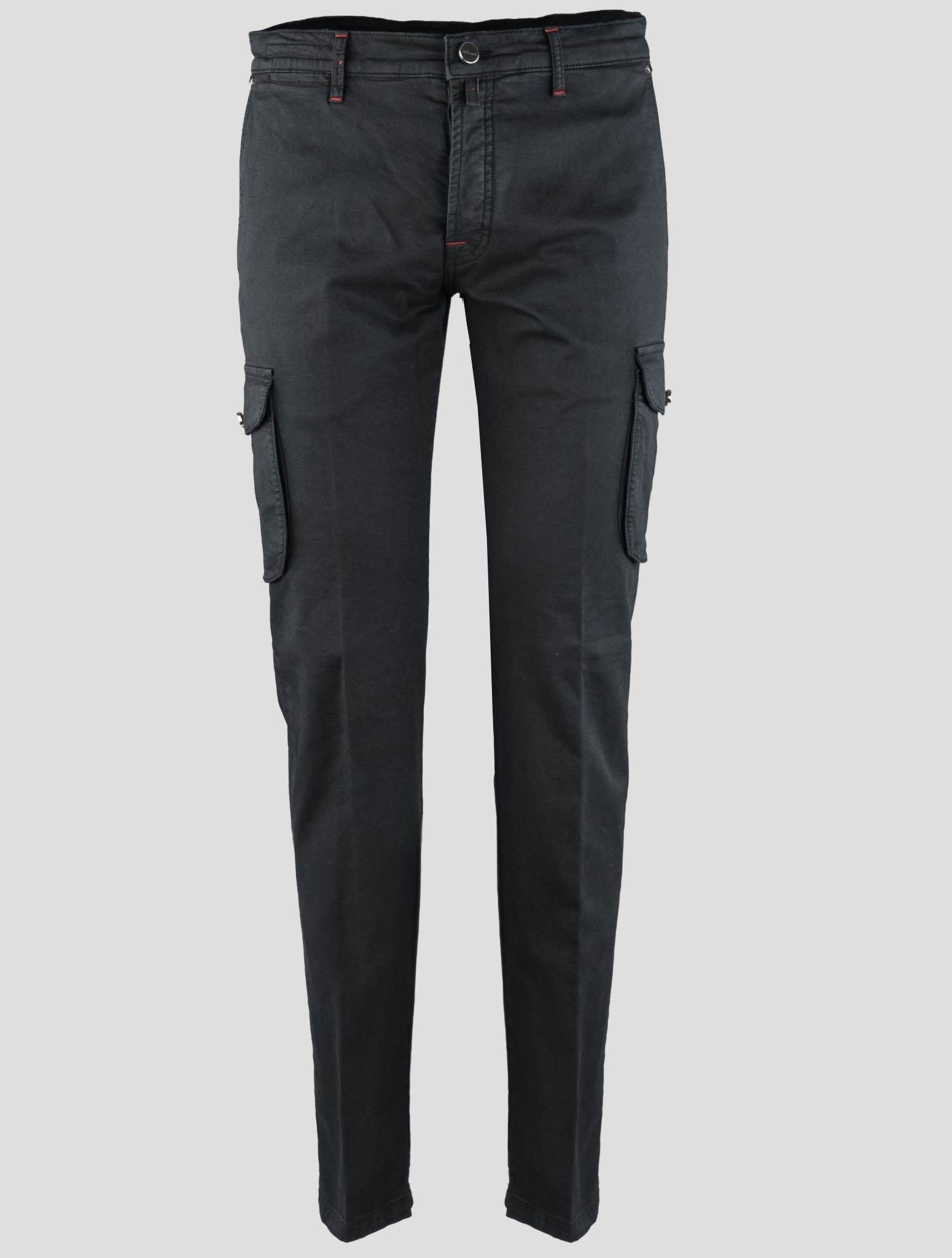 Kiton Black Lycra Ea Cargo Pant