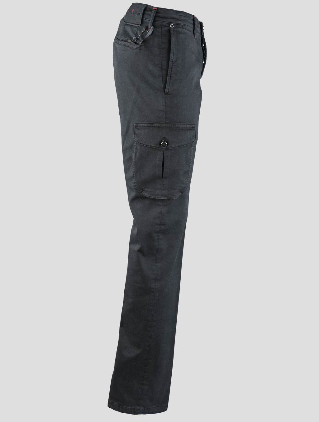 Kiton Black Lycra Ea Cargo Pant - view 2
