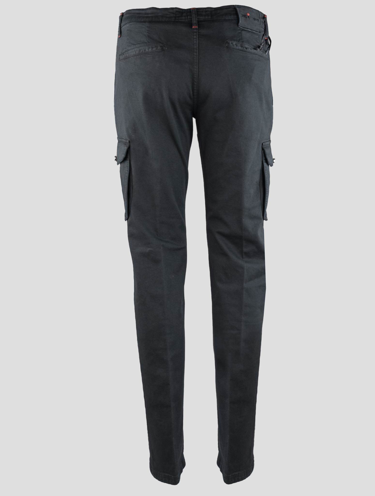 Kiton Black Lycra Ea Cargo Pant - view 3
