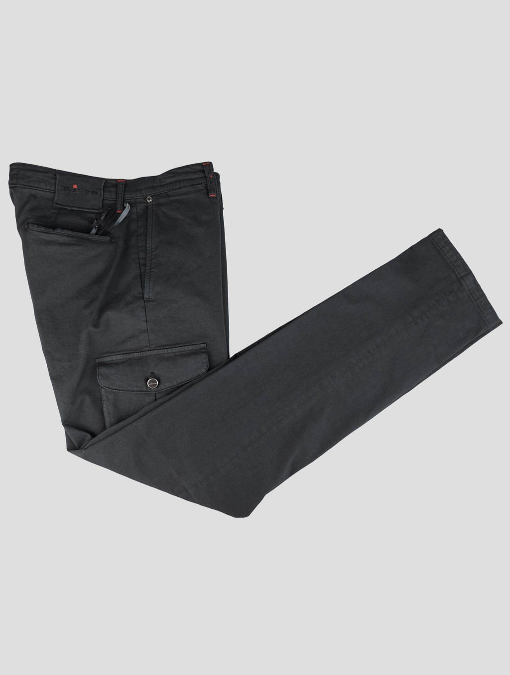 Kiton Black Lycra Ea Cargo Pant - view 4