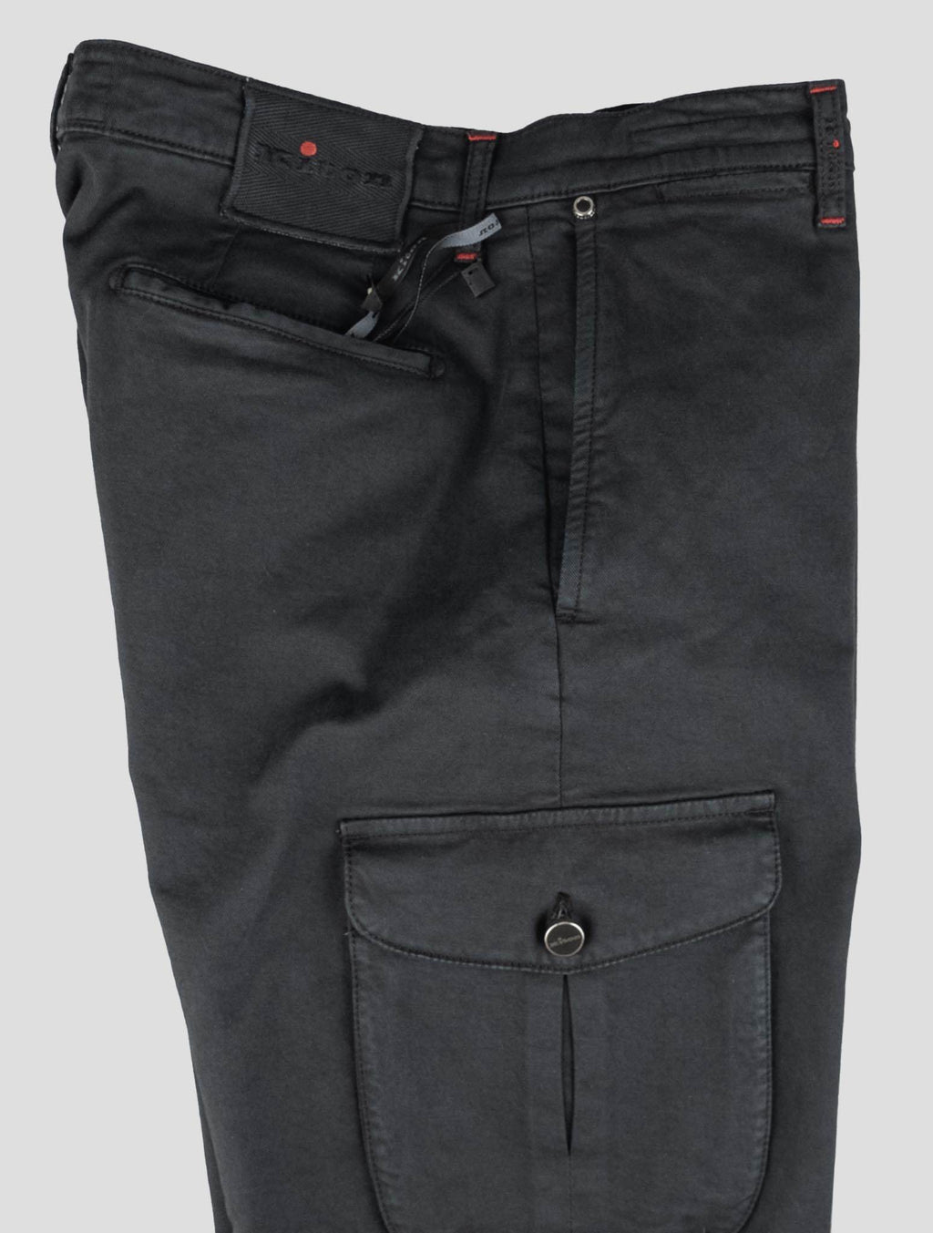 Kiton Black Lycra Ea Cargo Pant - view 7