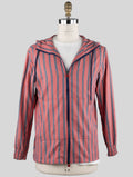 Kiton Pink Gray Cotton Sweatshirt