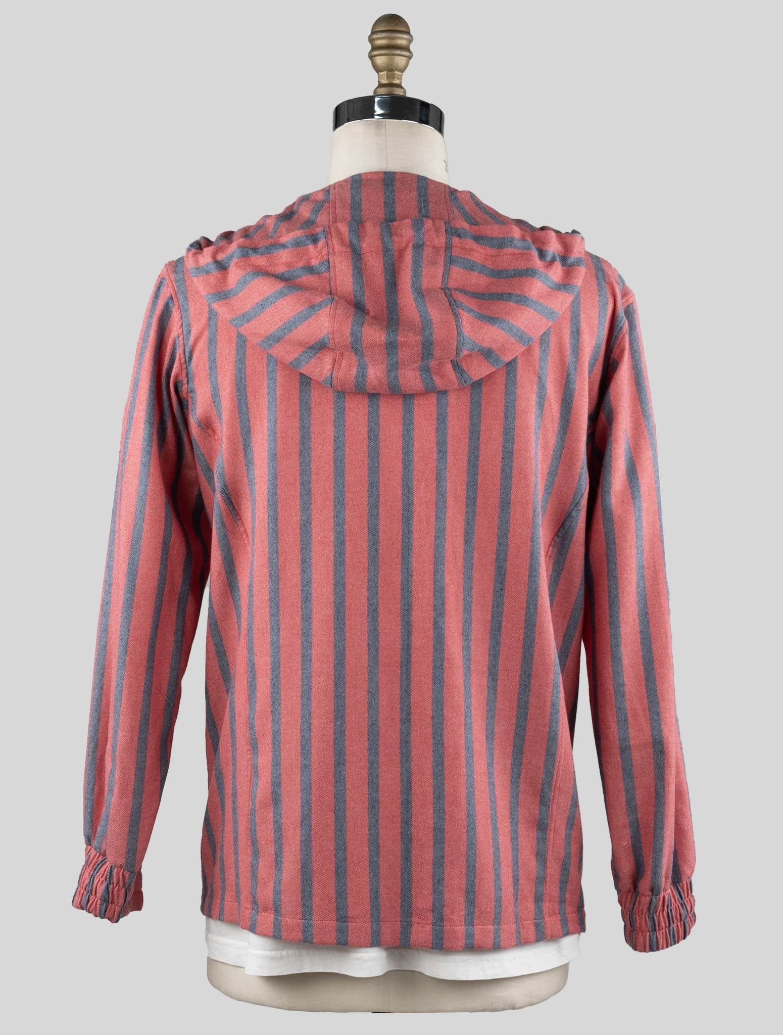 Kiton Pink Gray Cotton Sweatshirt — view 13