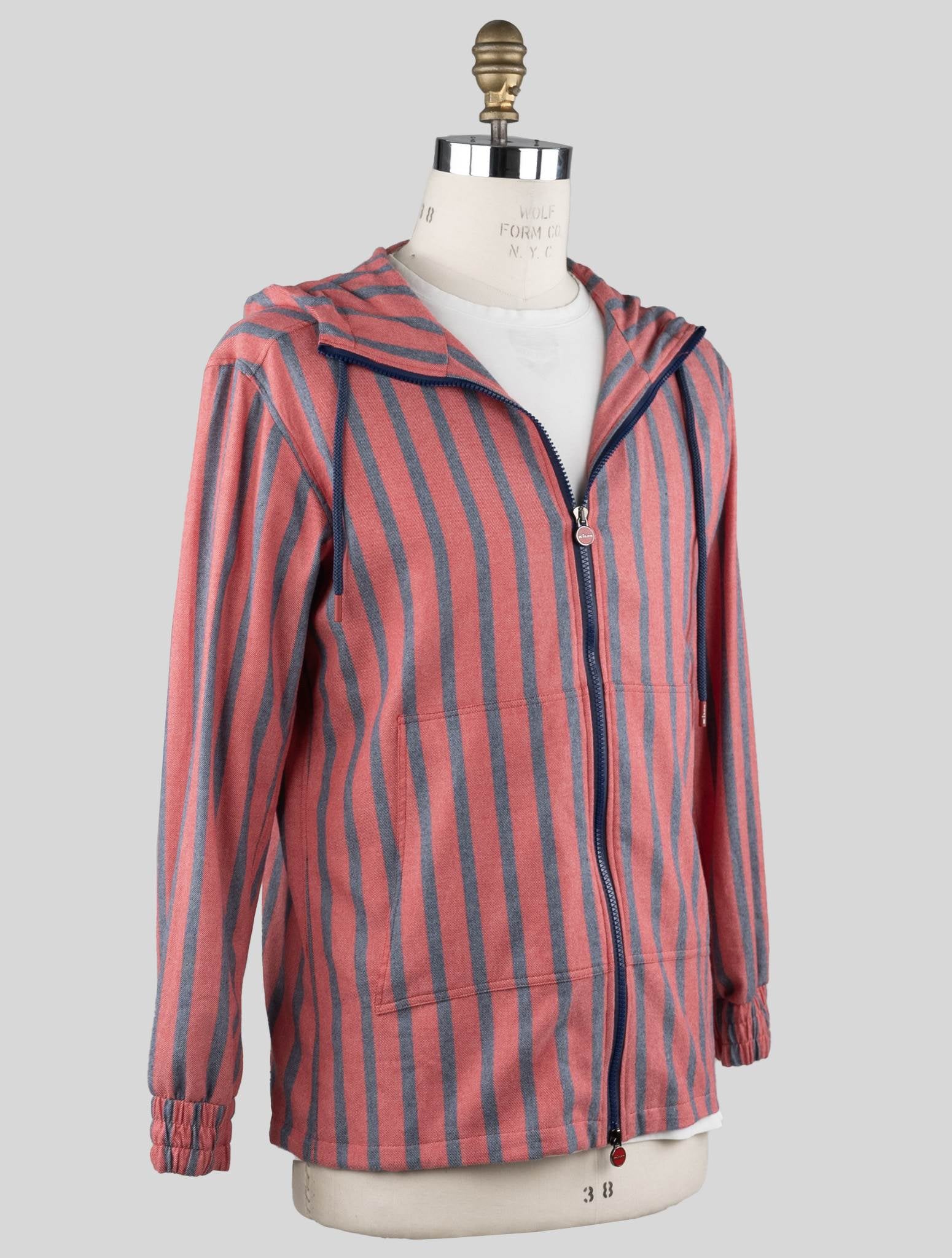 Kiton Pink Gray Cotton Sweatshirt — view 2