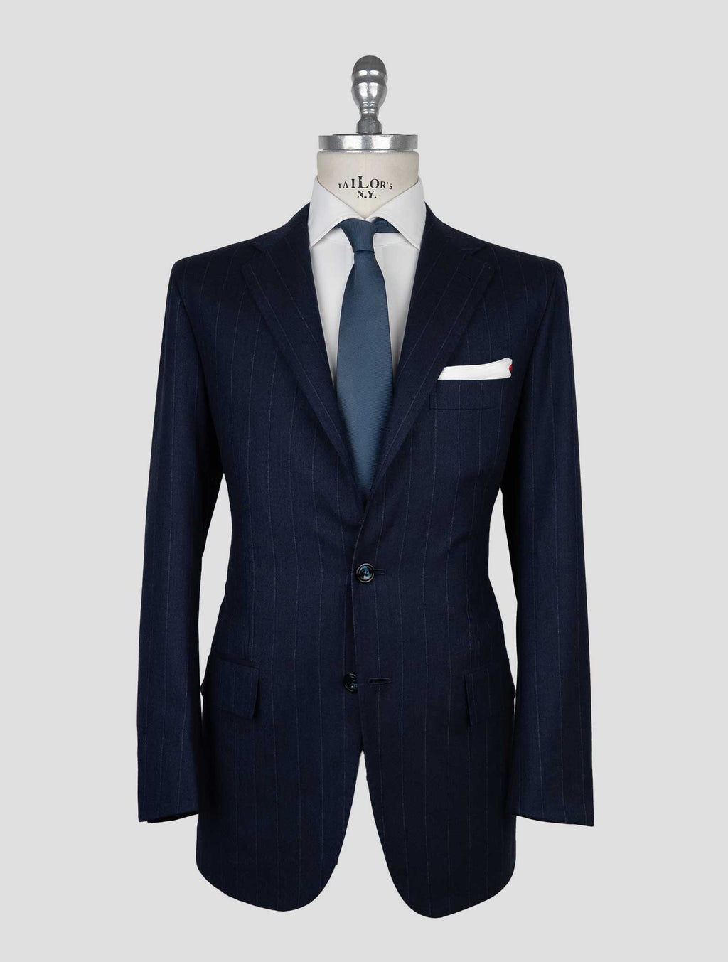 Kiton Blue Guanaco Argentina Overcoat - view 8