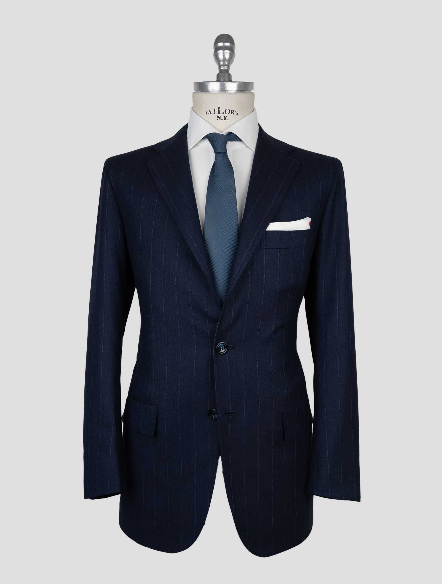 Kiton Blue Guanaco Argentina Overcoat - view 8