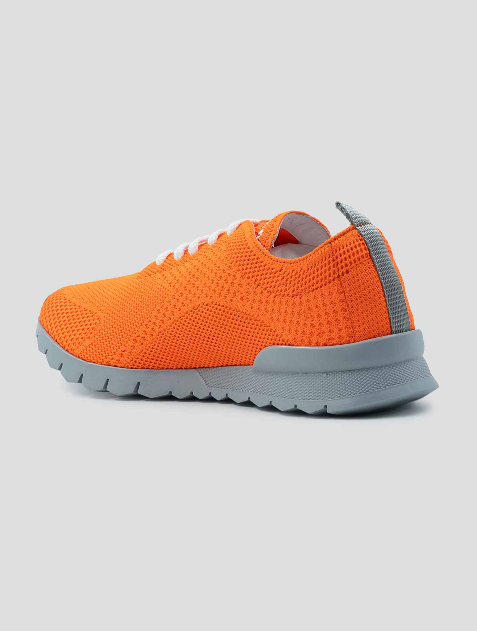 Kiton Orange Cotton Sneakers FITGN