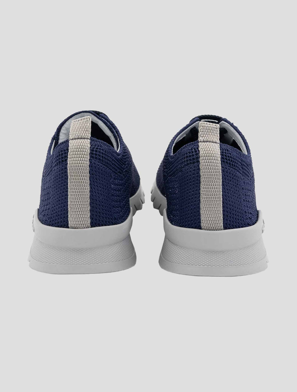 Kiton Blue Cotton Sneakers FITGN