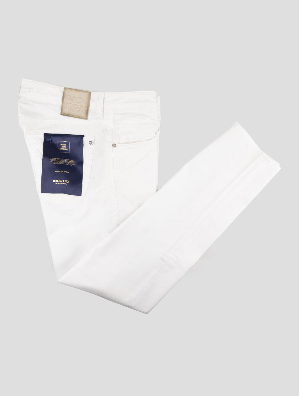 Kiton Blue Cotton Ea Jeans Style 2 - view 2