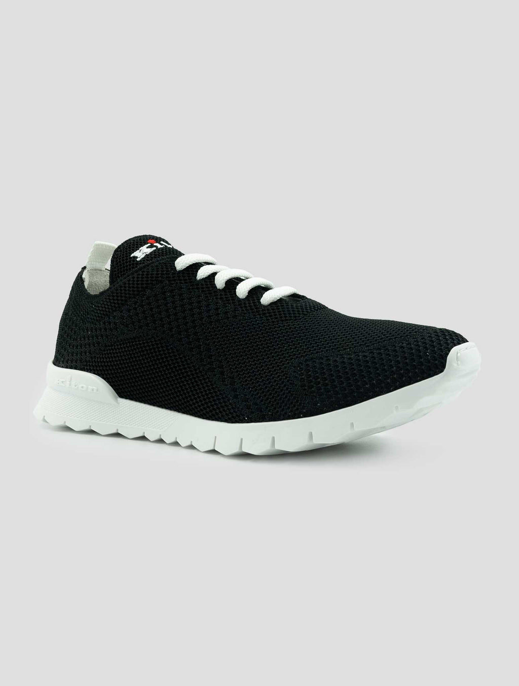 Kiton Black Cotton Sneakers FITSN