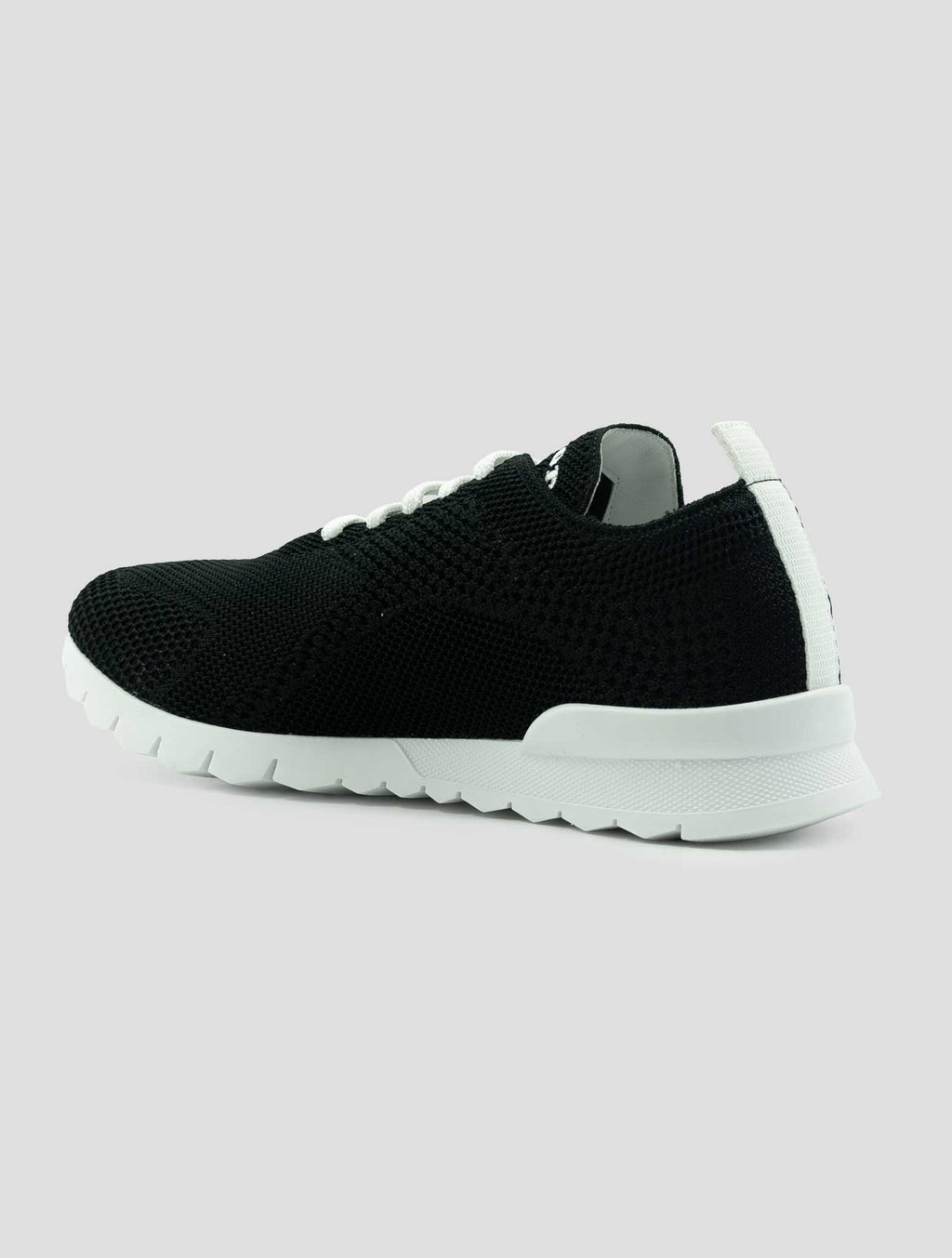 Kiton Black Cotton Sneakers FITSN